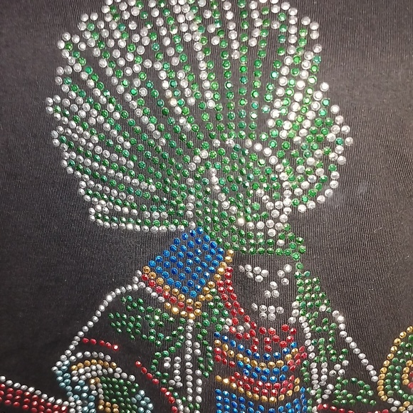 Stunning beaded women's designer shirt - Picture 4 of 8